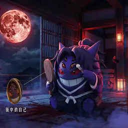 Lucky - Gengar cos Kokushibo 2