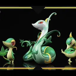 SXG - Grimer, Okidogi, Serperior, Lanturn, Unfezant, Manectric, Kricketune, Swanna and Pecharunt 3