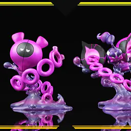 SXG - Grimer, Okidogi, Serperior, Lanturn, Unfezant, Manectric, Kricketune, Swanna and Pecharunt 9