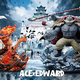 Huan Shou Zao Wu Ju - Infernape cos Ace and Machamp cos Whitebeard 5