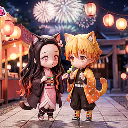 OLGG - Nezuko and Zenitsu 1