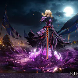 Raven and Stray - Saber Alter 1