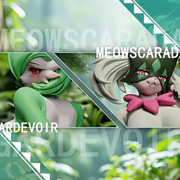 Miroro - Meowscarada and Gardevoir 7