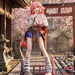Miwu - Yae Miko and Raiden Shogun 1