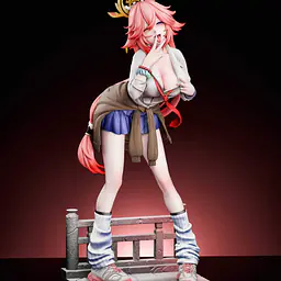 Miwu - Yae Miko and Raiden Shogun 7
