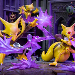 Boss Chao Wan She - Alakazam, Abra and Kadabra 1