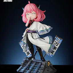 ZH - Anya cos Gintoki Sakata 4