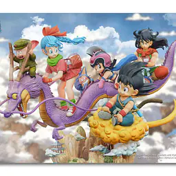 DB - Kid Goku, Bulma and Friends 1