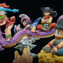 DB - Kid Goku, Bulma and Friends 2