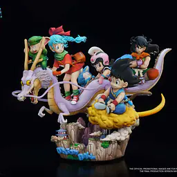 DB - Kid Goku, Bulma and Friends 3
