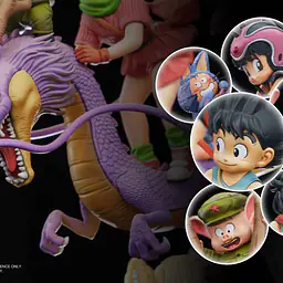 DB - Kid Goku, Bulma and Friends 6
