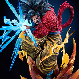 Iron Curtain - SSJ4 and SSJ5 Goku 11