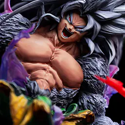 Iron Curtain - SSJ4 and SSJ5 Goku 9