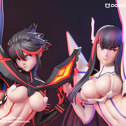 Dodomo - Ryuko Matoi and Satsuki Kiryūin 4