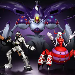 Sun Toys - Mummymon and Archnemon 9