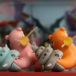 Yi Wu Yi Zhi Qian Bi - Slowpoke, Shellder and Slowbro 2
