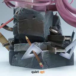 Quiet Art - Hitagi Senjōgahara 8