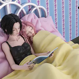Black - Nana Komatsu and Nana Osaki 2