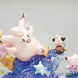 Dream Night - Jirachi, Cleffa, Clefairy and Clefable 2