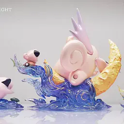 Dream Night - Jirachi, Cleffa, Clefairy and Clefable 4