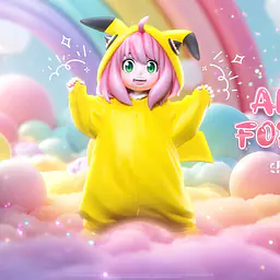 Huan Zhuang She x Wu - Anya cos Pikachu 1