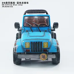 JacksDo - Blue Jeep 20