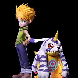 Butterfly - Yamato Ishida and Gabumon 2