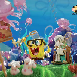 AOA - SpongeBob SquarePants, Squidward and Patrick Star 1