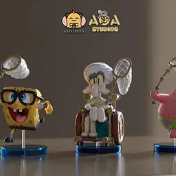 AOA - SpongeBob SquarePants, Squidward and Patrick Star 5