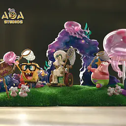AOA - SpongeBob SquarePants, Squidward and Patrick Star 3