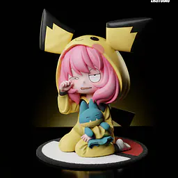 ZH - Anya cos Pikachu 3