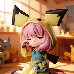 ZH - Anya cos Pikachu 1