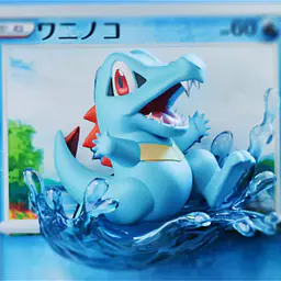 Geisha - Chikorita, Totodile and Cyndaquil 5
