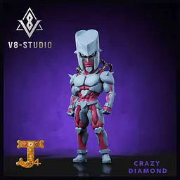 V8 - Josuke Higashikata and Crazy Diamond 2