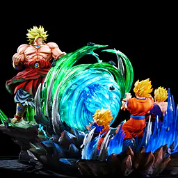 Kylin - Broly vs Goku, Gohan and Goten 2