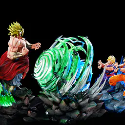 Kylin - Broly vs Goku, Gohan and Goten 1