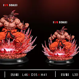 Figure Class - Kaioken Goku 9