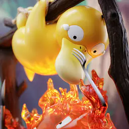 Long Miao x Lucky - Calcifer and Psyduck 4