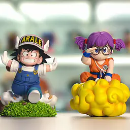 ZOR - Arale and Goku 7