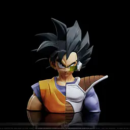 Legend - Goku vs Vegeta 9