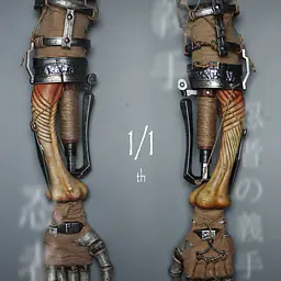 Z - Shinobi Prosthetic 13