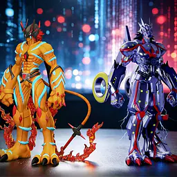 Sun Toys - Agumon Bond of Bravery and Gabumon Bond of Friendship 1