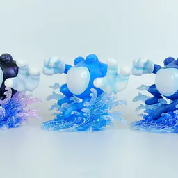 MN - Poliwrath, Poliwhirl and Poliwag 6