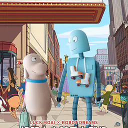 Luck Moai - Robot and Dog 1