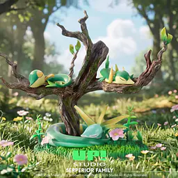 UP - Snivy, Servine and Serperior 1