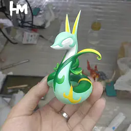 LM - Snivy and Serperior 1