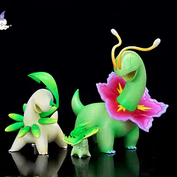 Chasing Light - Chikorita, Bayleef and Meganium 1