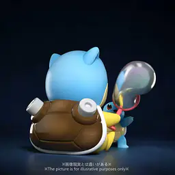 Echo - Pikachu cos Blastoise, Charizard and Bulbasaur 4