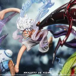TK - Nika Luffy vs Kizaru 4