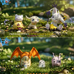 Vzai - Tailmon and Patamon 3